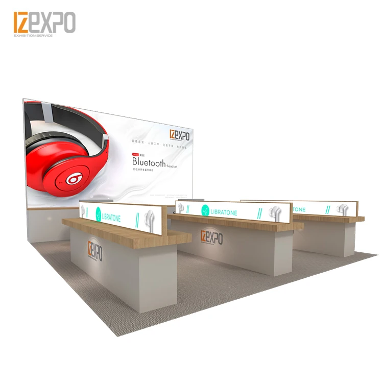 Быстросборный выставочный стенд Izexpo 3d дизайн мобильный для автомойки деревянная выставочная будка на заказ