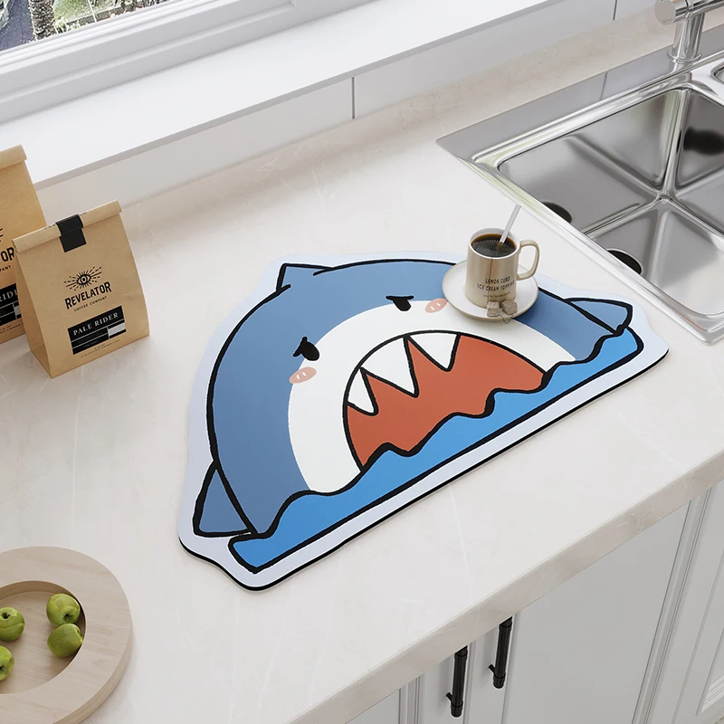 factory Wholesale Custom Printed animal cute water Absorbent Paper Drink Cup Cardboard glass Coasters