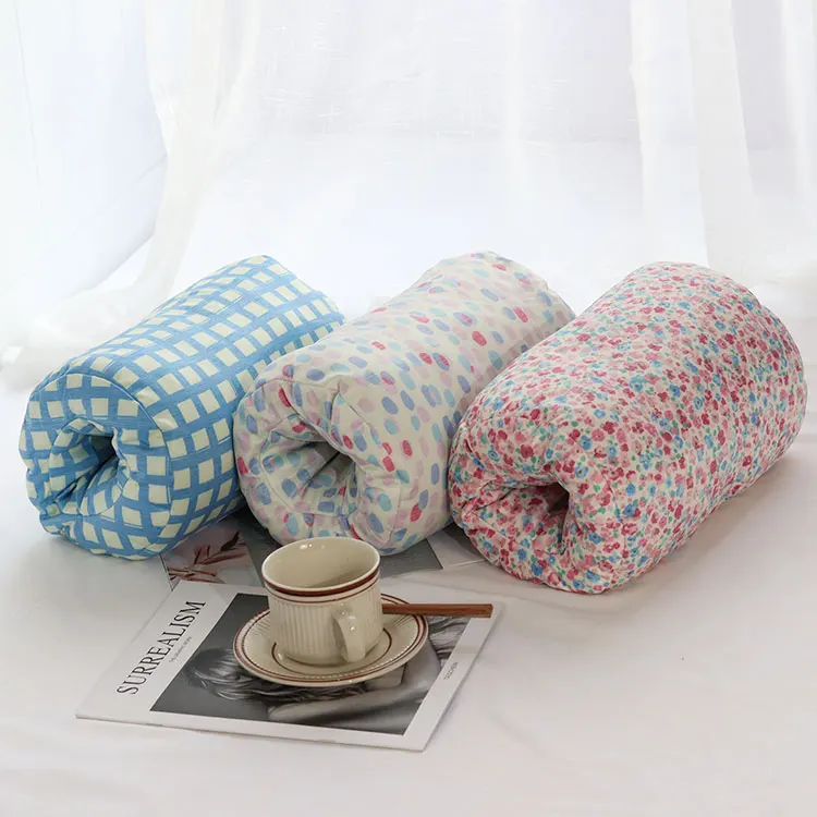 Comfort Neck Roll and Cervical Bolster Round Pillow Super Soft 100% Polyester Cooling 1 Piece Per Poly Bag within 7 Days Quilted