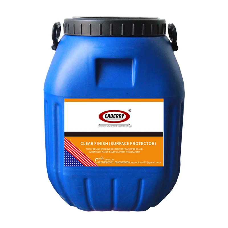 CLEAR FINISH(SURFACE PROTECTOR)  WATER-BASED  CLEAR SURFACE PROTECTOR Paint decorative surface