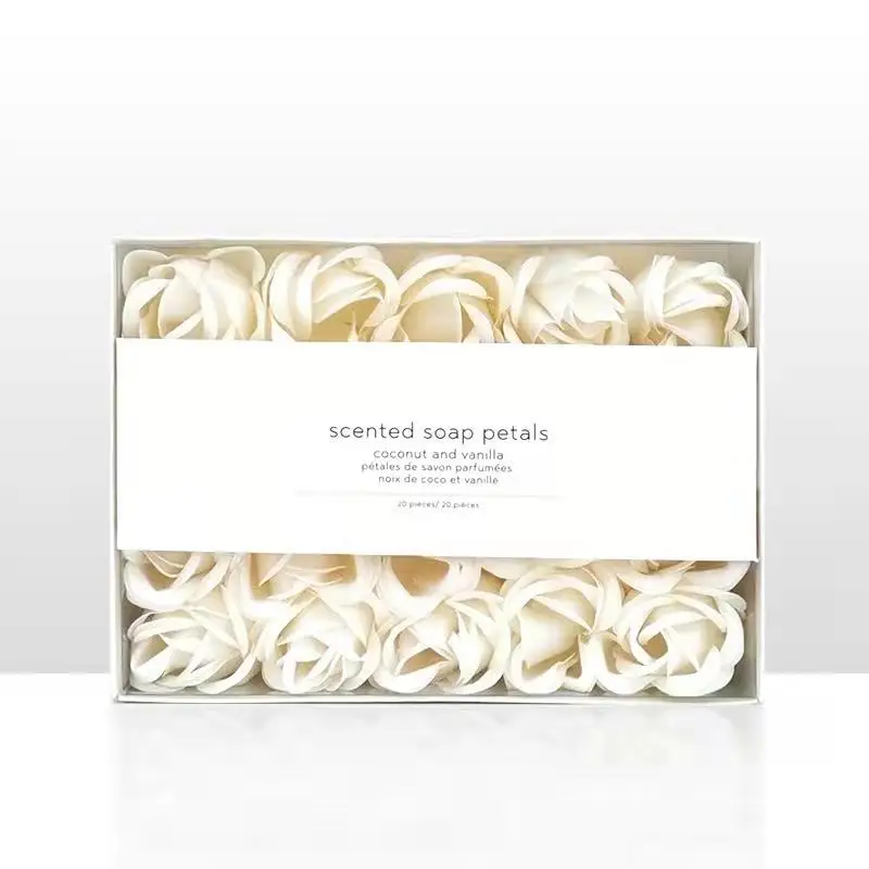 Holiday gifts rose soap flower set    soap confetti  rich styles, colors, fragrance OEM ,Factory direct sales