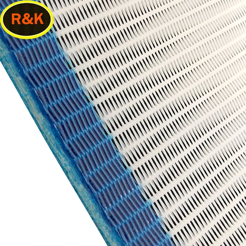 Big Loop Polyester Mesh Spiral Dryer  Fabric Conveyor Belt For Paper Making Industry