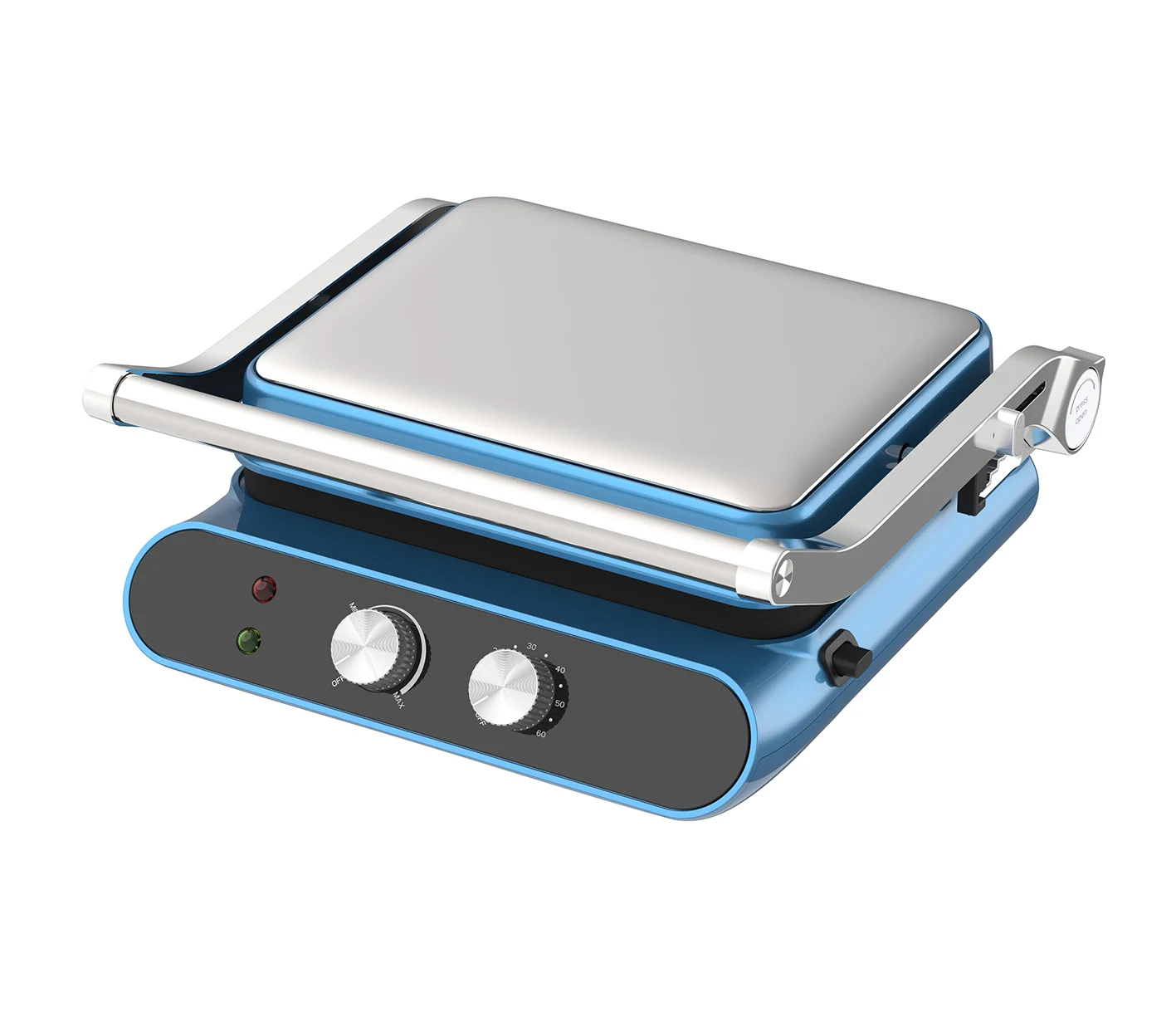 SUNWJN  NEW Grill  detachable Sandwich Toaster Panini Press 4 Slice Non Stick Grill Plates Built-In Fat