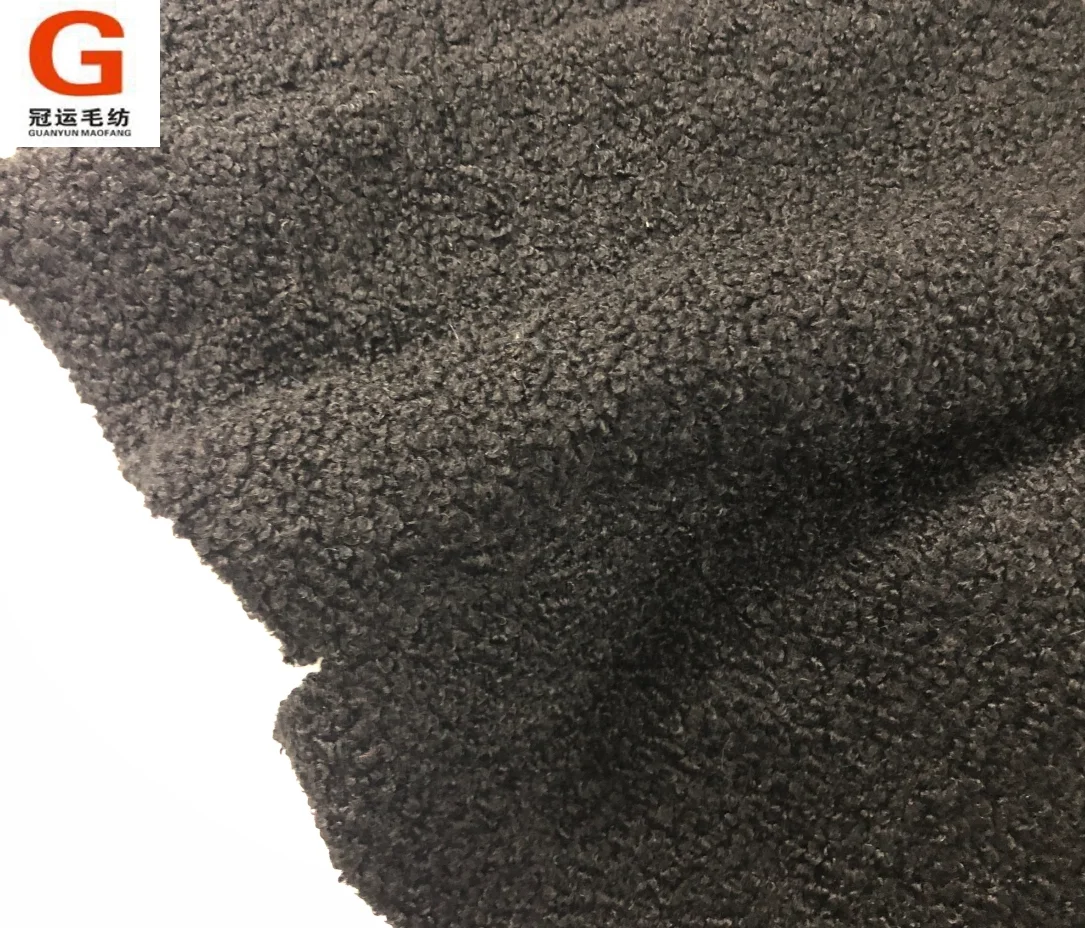 Wholesale knitted 100% polyester fleece wholesale sherpa fabric