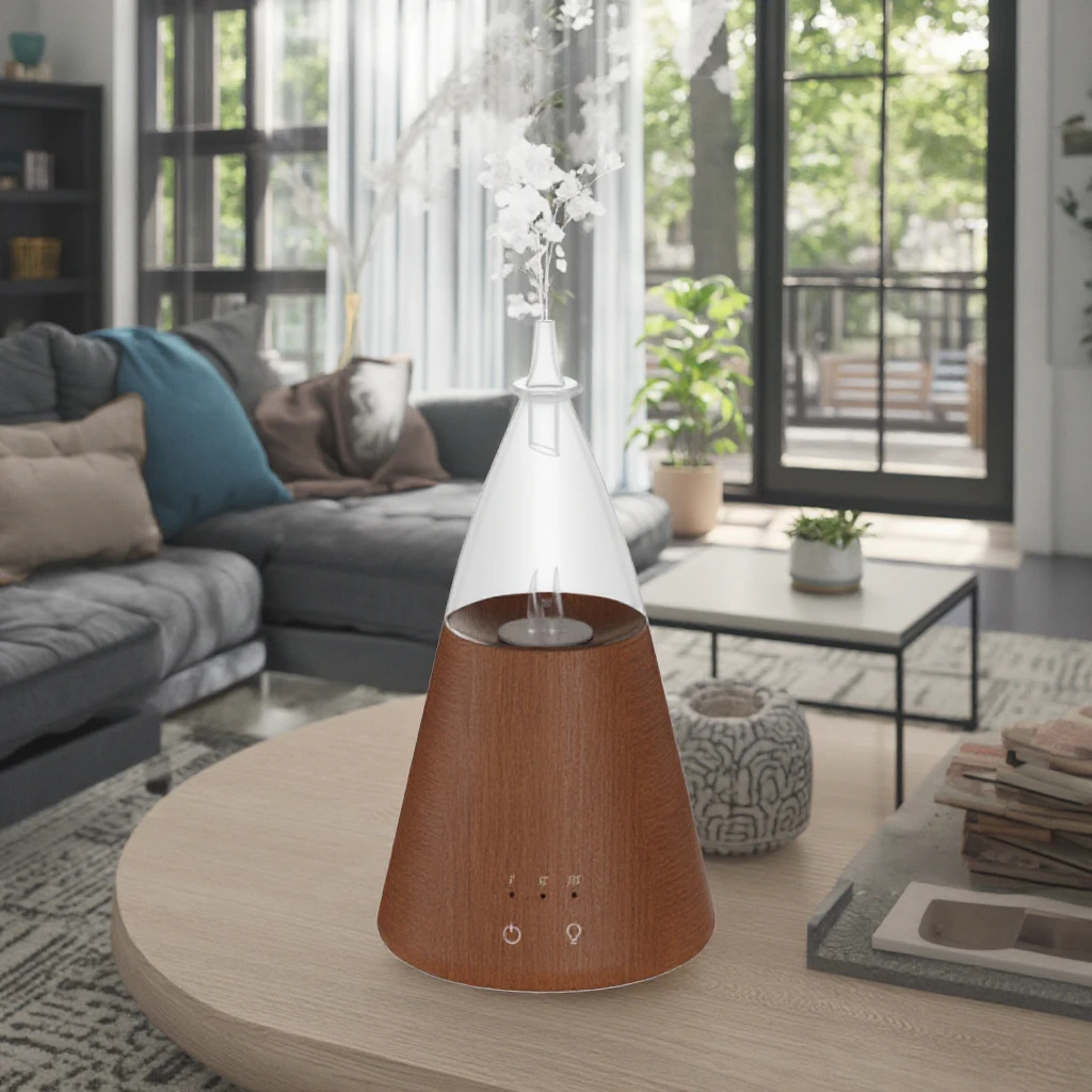 Rechargeable Nebulizer Air Freshener Home Aroma Diffuser with Essential Oil Aromatherapy Cold Air Diffusion