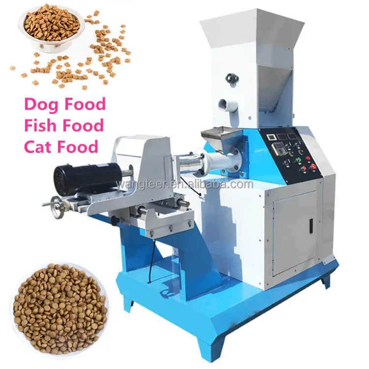 Factory Price Dog Food Extruder 1/2/3/4/5/6/7/8/9/10/11/12mm Molds Floating Machine For Fish Feed