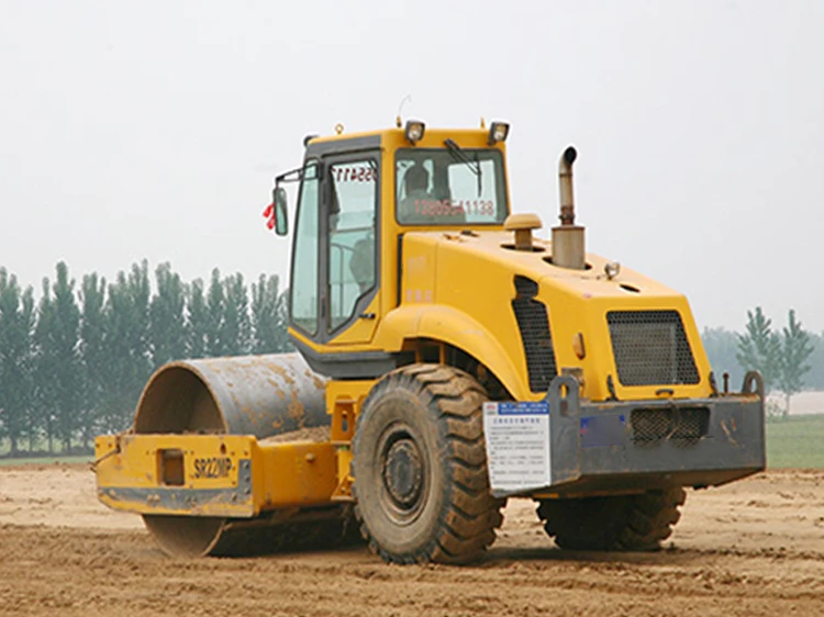 Уплотнительная дорожная строительная машина Shantui SR14M-G 14т одиночный барабанный ролик 129KW одноприводный Ролик в наличии для продажи