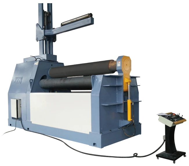 
Digitally controlled hydraulically driven automatic arc 4 roller rolling machine 
