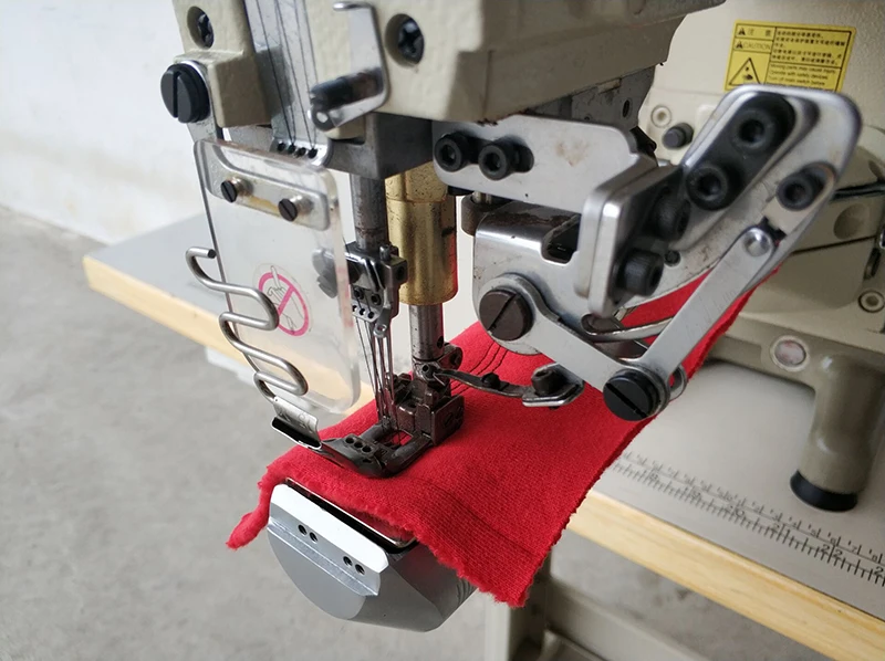 Cotton pants patchwork Small mouth extension sewing machine Computer three-needle five-wire direct    RN-1507D