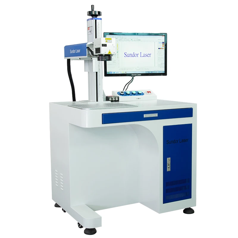 Automatic Focusing Table Marker Fiber Laser 20w Long Service Life Marking Machine Industry Laser Equipment