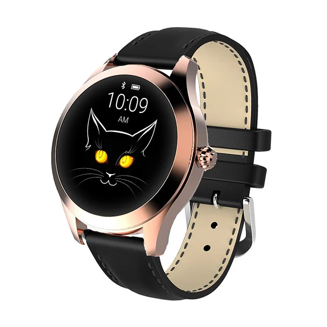 
2020 new products KW10 female smart watch IP68 waterproof physiological period reminder multi-sports mode smart watch 