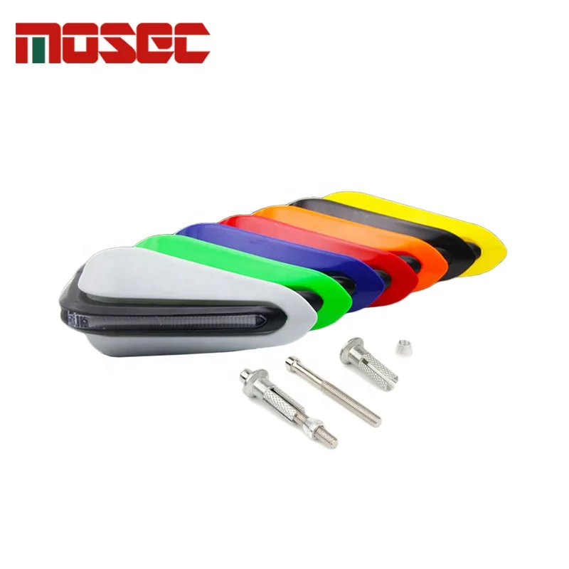 Universal Motorcycle Handguard With Led Lamp Motorbike Handguards With Turn Signal Racing Hand Protector Parts