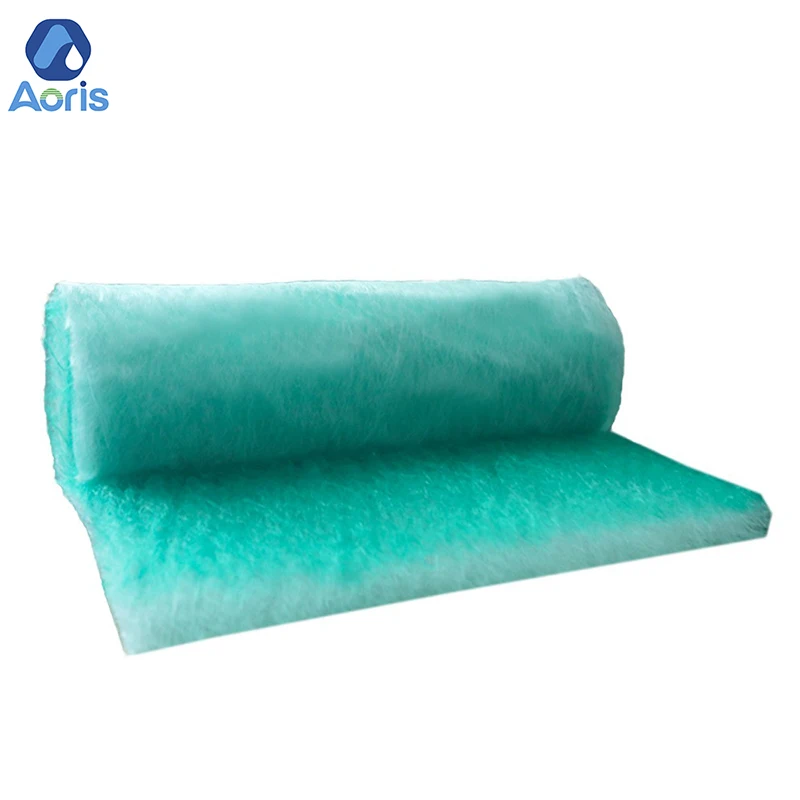 Paint Mist Filter Cotton Paint Filter Dry-Type Filter Cotton For Spray Booth Recycled For Effective Paint Storage