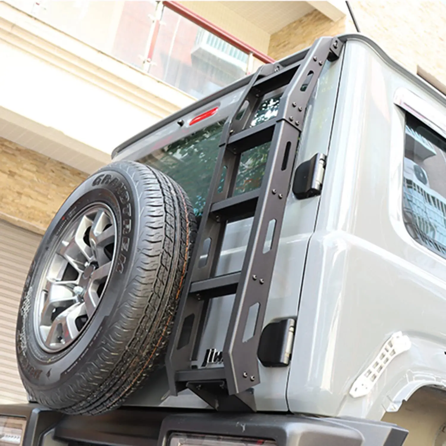 TELLIKA аксессуары алюминиевые задние лестницы для автомобиля Suzuki Jimny 2018-позже JB64 JB74