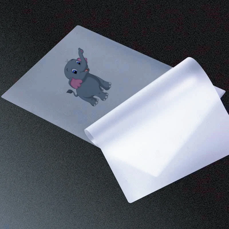 Double Side Matte DTF Sheets DTF Film A4 Heat Transfer Sheets A3 DTF Film for XP600 Desktop T-shirt Printing