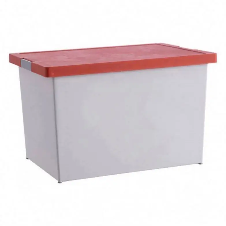 Elegent good looking storage box plastic modern storage basket home kitchen office storage organiser with handle