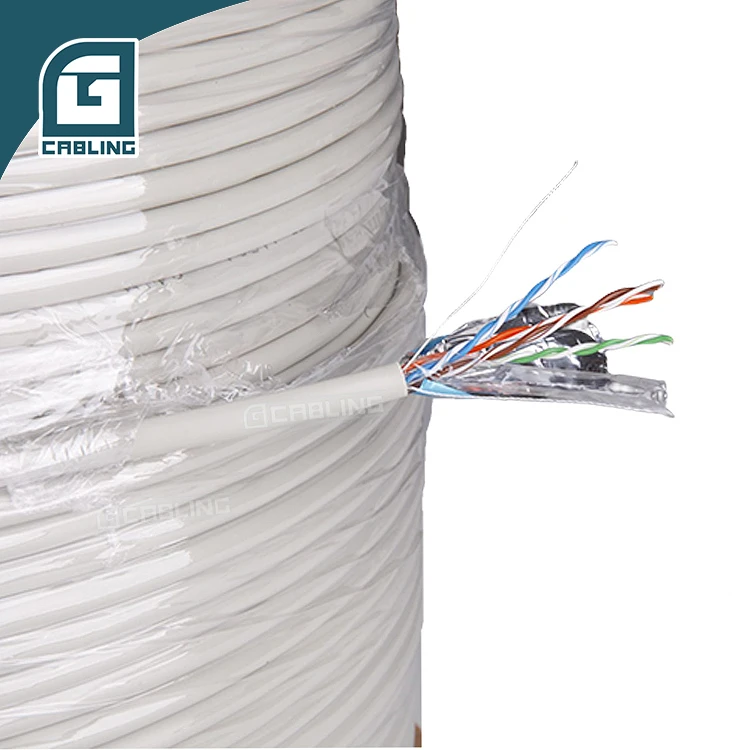 Gcabling Factory sell High quality utp rj45 cat6 cable 100m 305m cat 5 ethernet cable outdoor cat6 cable