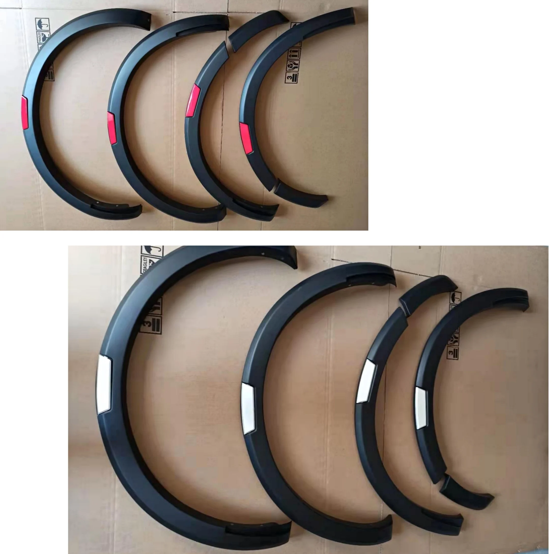 
Fender Flares with lights Wheel Arches Guard For Nissan Navara NP300 2015-2021 