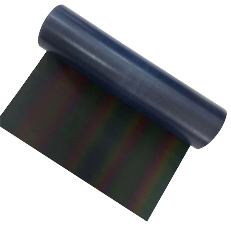 Rainbow Color Reflective HTV Heat Transfer Vinyl Material For T-shirt