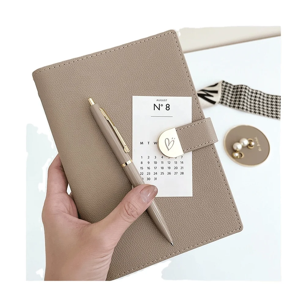 A6 Wallet Pu Budget Leather Ring Binder Planner