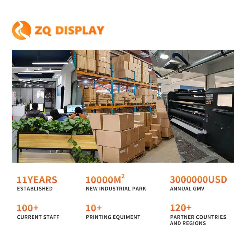 Custom A4 A3 Mini Table Top Roll-up Display Banner Portable Aluminum Stand for Printed Advertising Promotion Factory Price