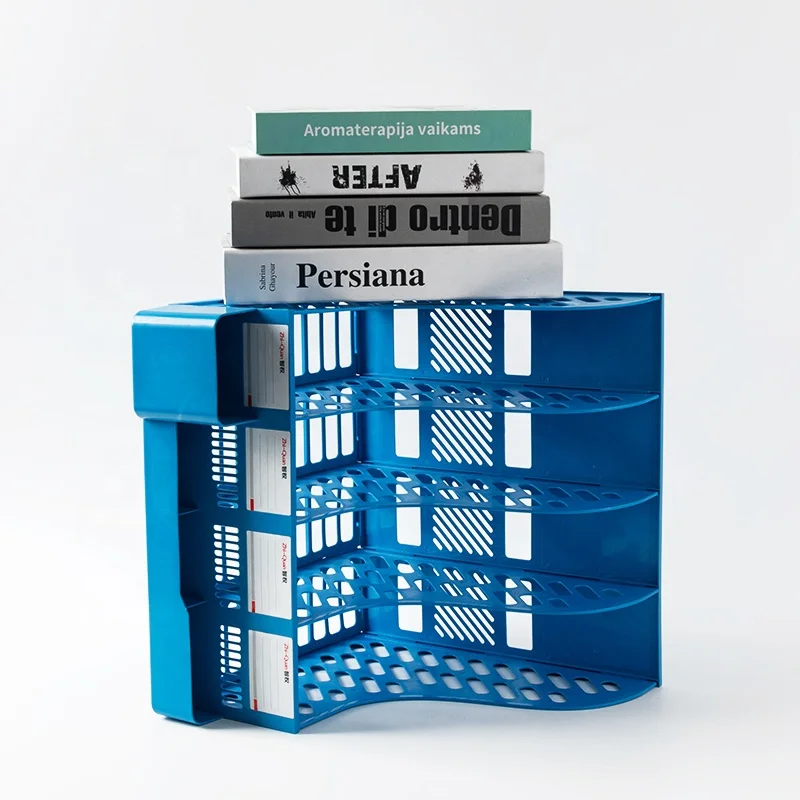 File Holder Ring Binder Folder Office Stationery Desk Set Document shelf File Organizer magazine holder