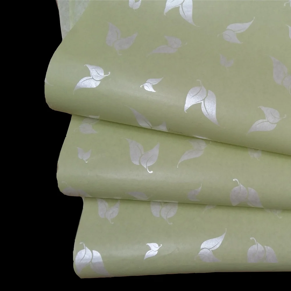 Custom Printing 17gsm Pearlescent Packaging Scented Tissue Paper For Gift Wrapping