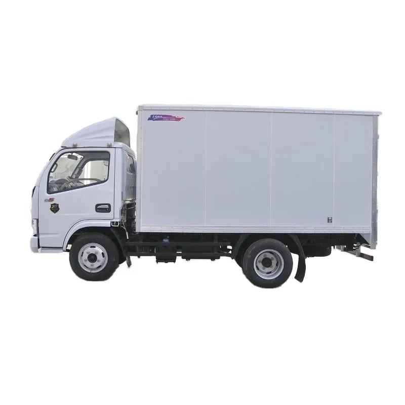 2024 New Dongfeng Box Truck Cube 12 Ton 4x2 left hand drive Cargo Van for Logistics transportation