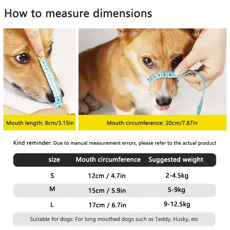 Pet Supplies Soft Silicone Pet Duck Muzzle Anti-bite Dog Mouth Cover Dog Muzzles with Adjustable Straps
