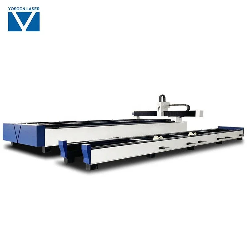 High Precise Lazer Cutter 1000w cnc fiber laser steel tube cutting machine for aluminum metal sheet