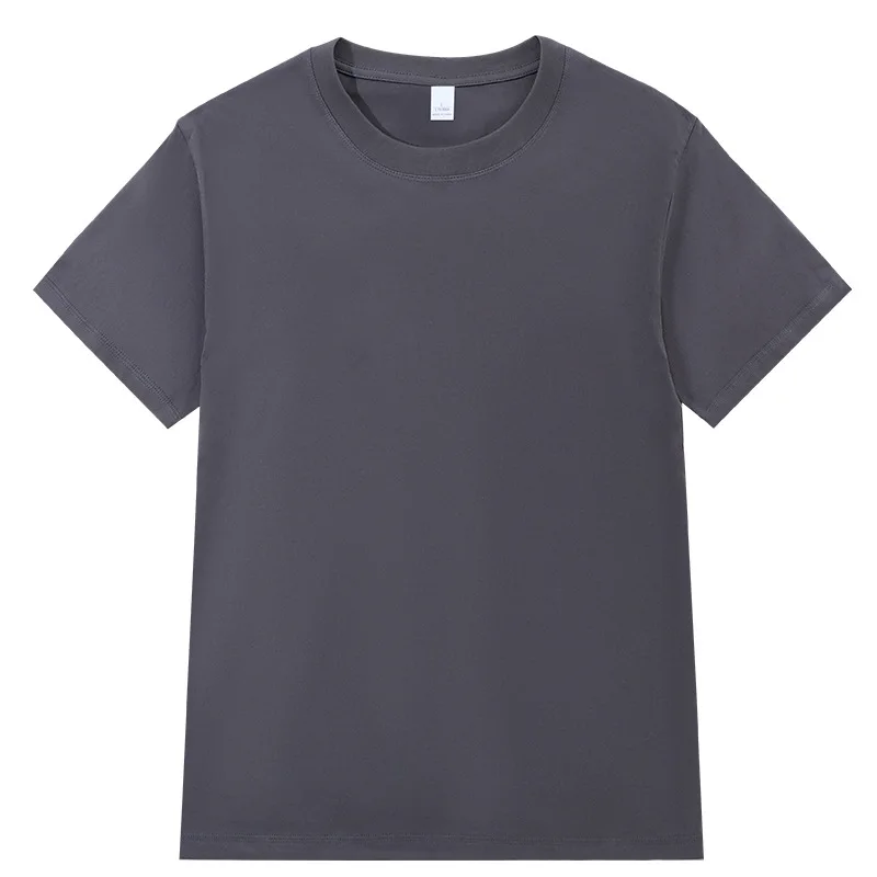 Manufacturers wholesale 220g cotton short-sleeved tshirts summer fashion brand loose tshirts for men 2024