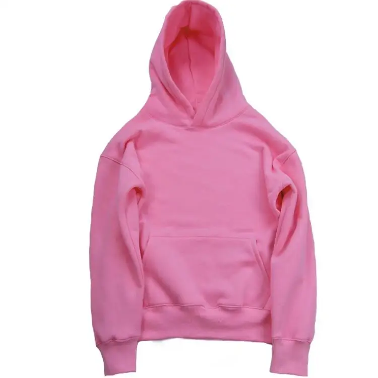 Manufactory Wholesale Custom Winter Thick Pullover Fleece  Loose Oversized Blank  Printing Logo Cheap  Hoodies Men