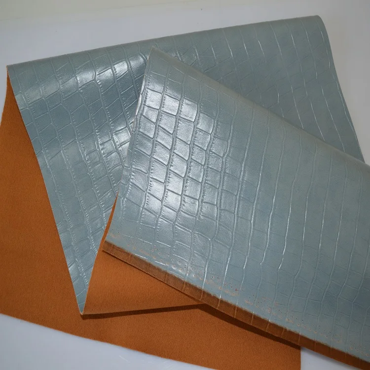 
China Big Factory Good Price nappa leather fabric messenger bag crocodile pvc makeup made in 