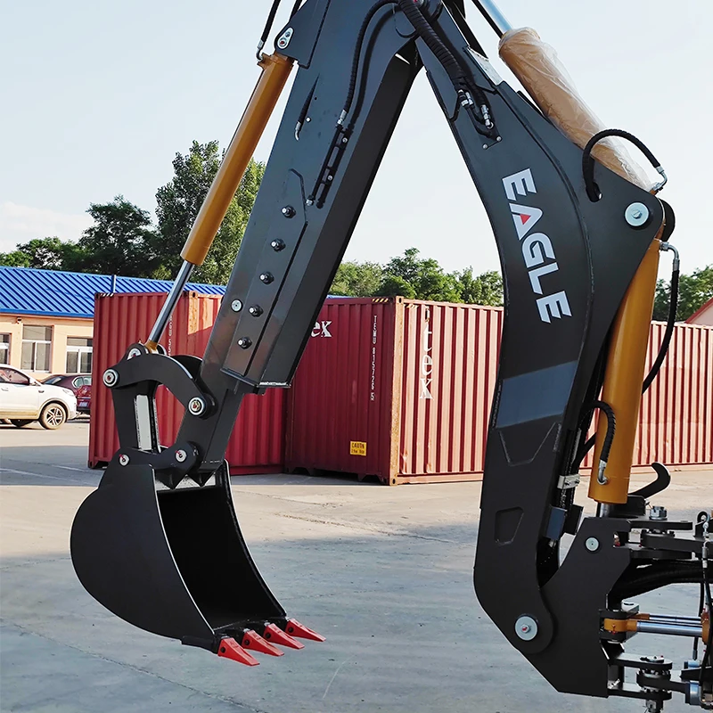 Free Shipping 4x4 Wheel Drive Tractor Backhoe Excavator Loader 3cx 4cx Jcb Backhoes Loader With Digger