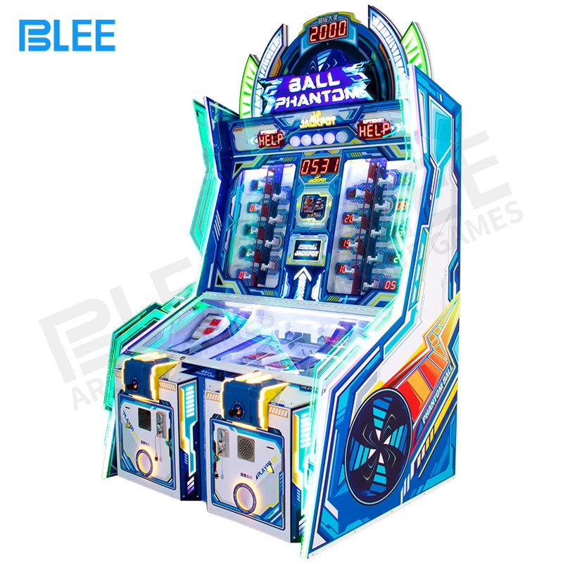Factory  Coin Operated Lottery Machine Arcade Game Phantom Pinball Redemption Game Machine Thailand Lottery Ticket Machine