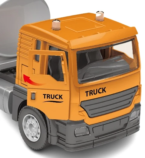 New And Popular Diecast Vehicle Toys Oil Tanker Truck Toy Diecast City Truck Toys For Children
