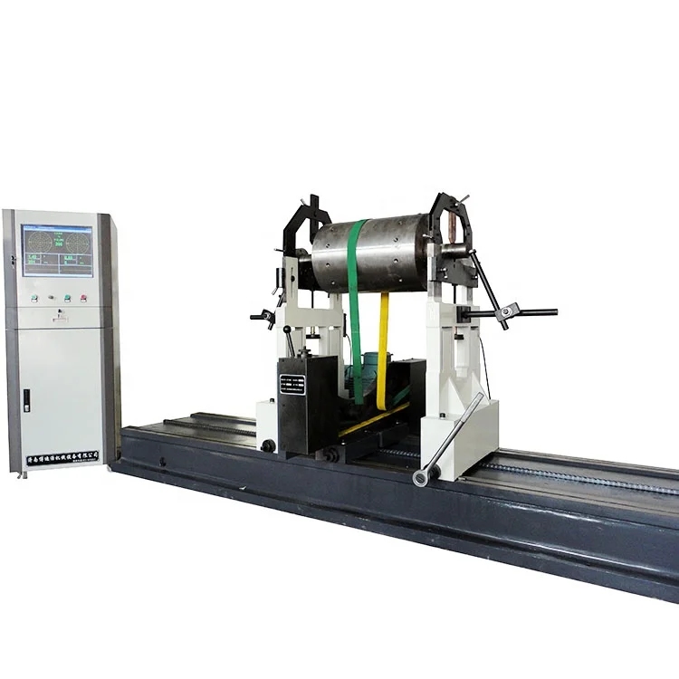 Динамическая балансировочная машина ротора двигателя Универсальный горизонтальный жесткий подшипник динамическая