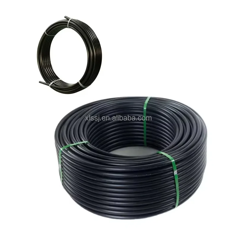 50mm poly pipe  2 inch pn10 black plastic tubes hdpe coil pipe for irrigation