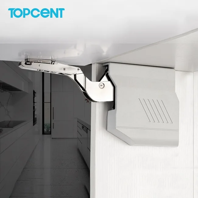 Topcent Flap Door Fittings Soft Close Hydraulic Support Kitchen Cabinet Lift System Support Flap Stay
