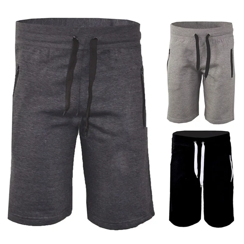 Wholesale Custom Sweat Shorts Summer Breathable Black Nylon Sport Clothing Shorts Exercise Training Men Shorts