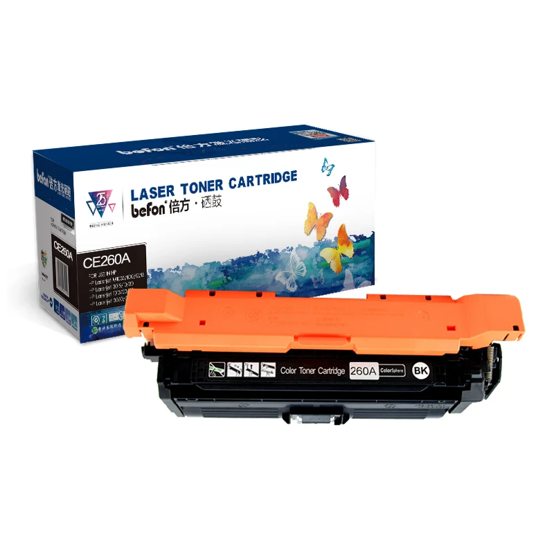 647A CE260A CE260X CE261A CE262A CE263A Toner Cartridge For Laser color jet 4025 4525 4520 for HP refillable 12a toner