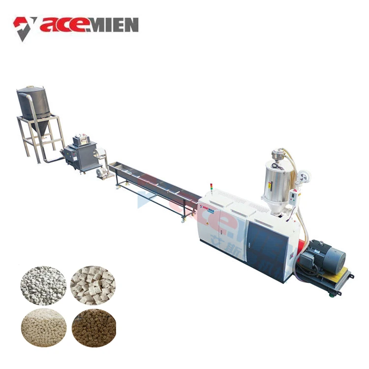 ПЭ ПП бутылки хлопья пластиковая гранулирующая/гранулирующая машина