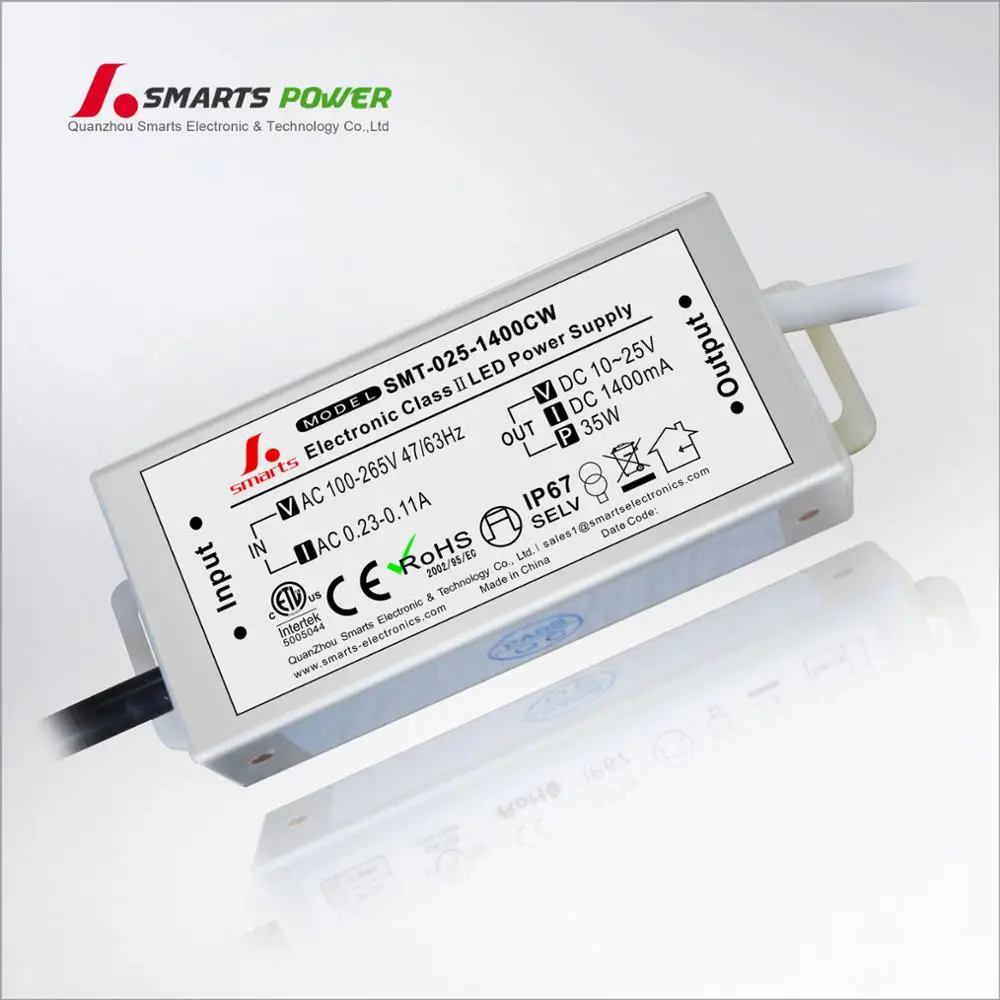 CE ROHS 1400ma 100 Вт индикатор питания драйвера с металлический корпус