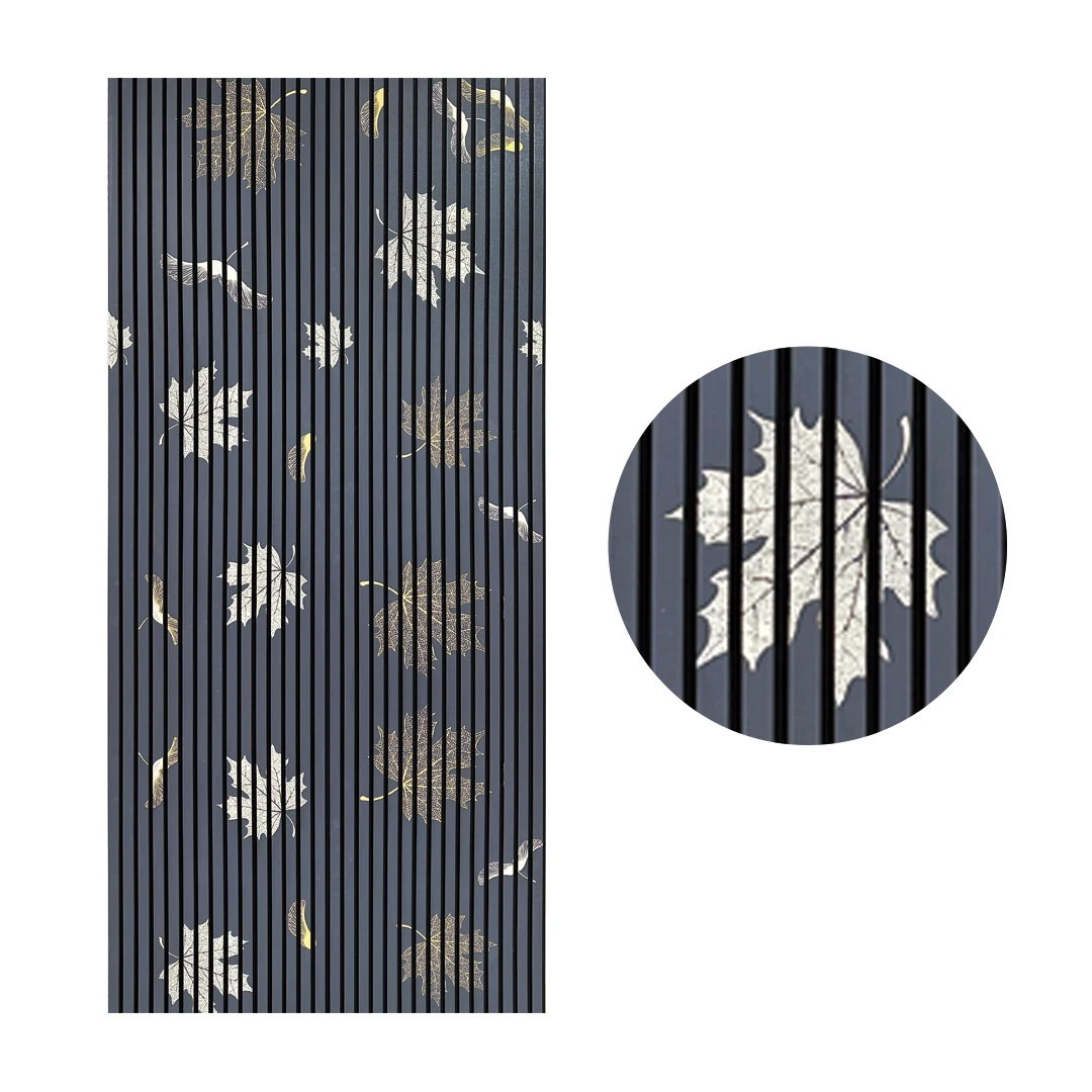 KASARO Customizable print pattern wood veneer ceiling wood wall paneling