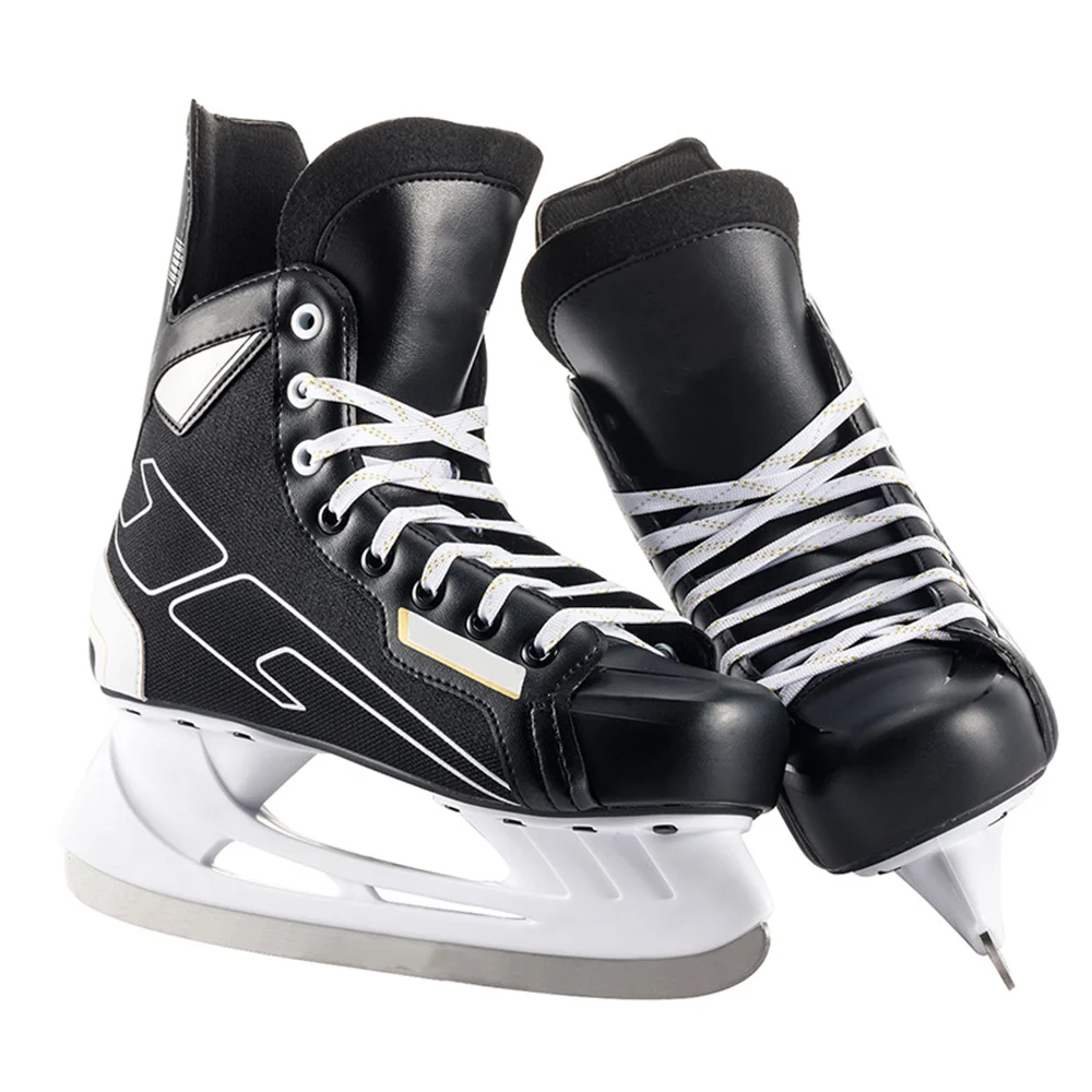 Support Customized Logo Plastic Hard Shell Speed Ice Hockey Skate Shoe