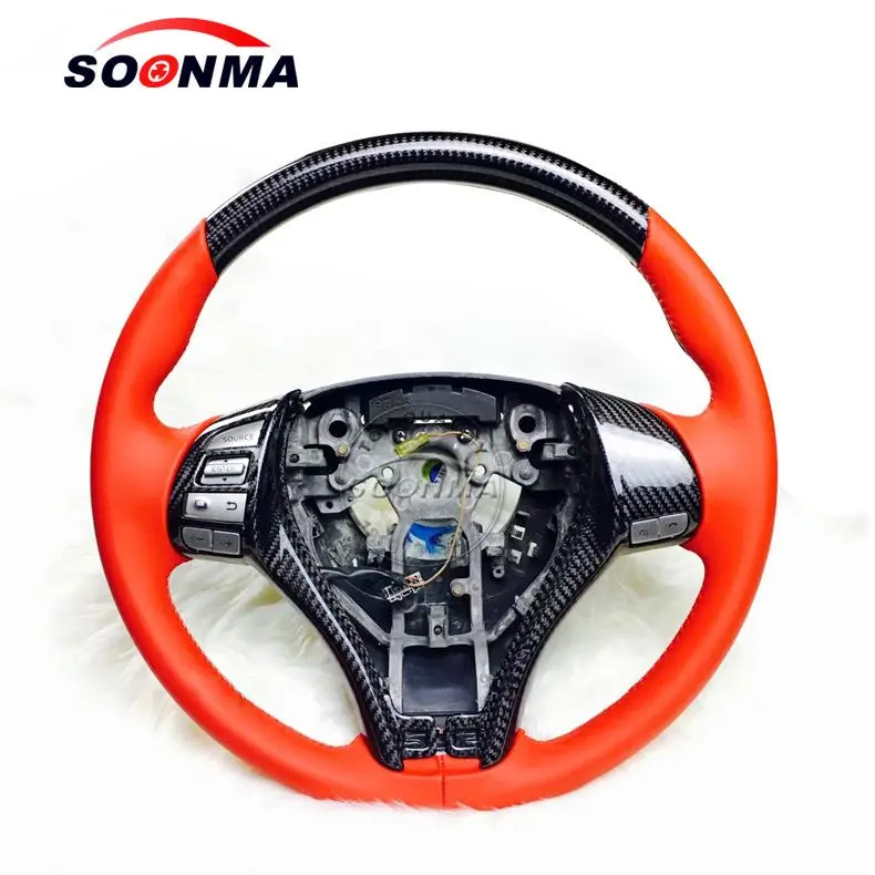Affordable Price Carbon Fiber Steering Wheel To New Gtr Fit For Nissan 2007-2020 Gtr R35 Skyline R34