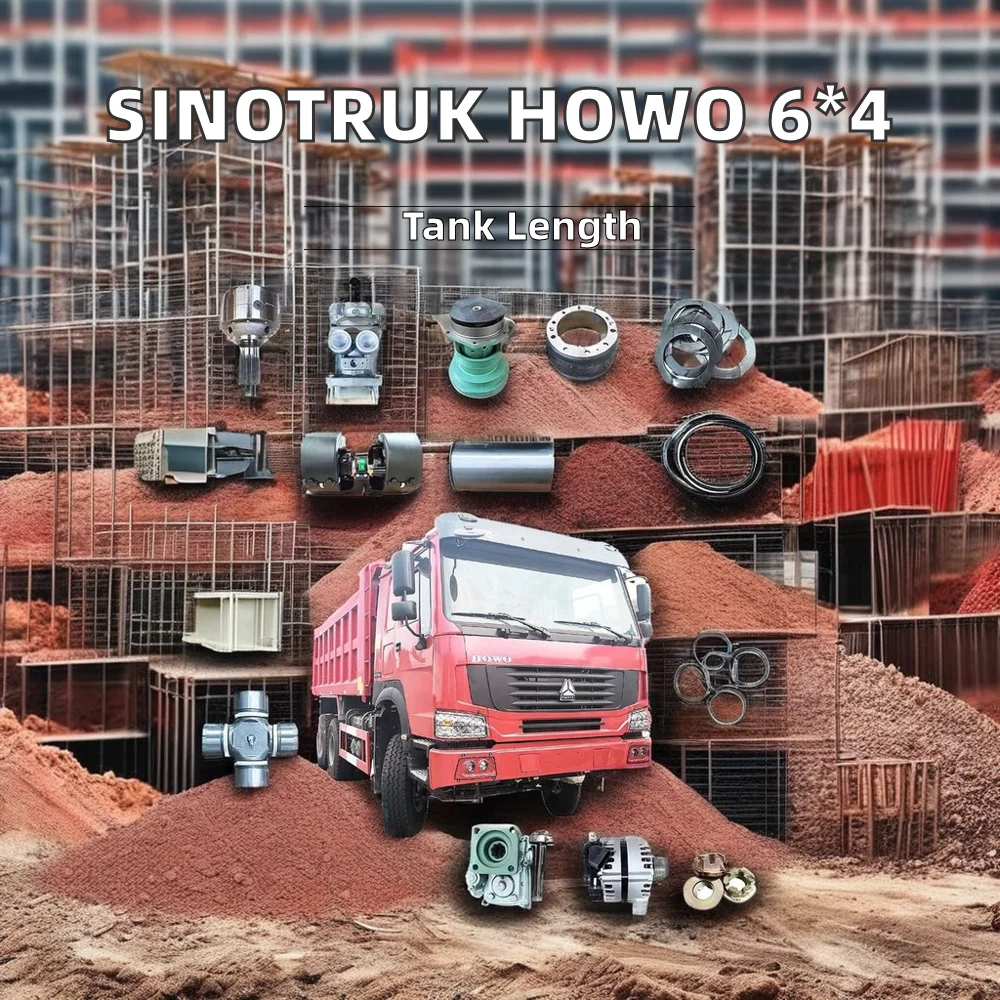SINOTRUK HOWO 6*4 Red 10-Tyre Load 50Tons Dump Truck Tipper Diesel Heavy Truck Earthmoving Made China Left Steering Used