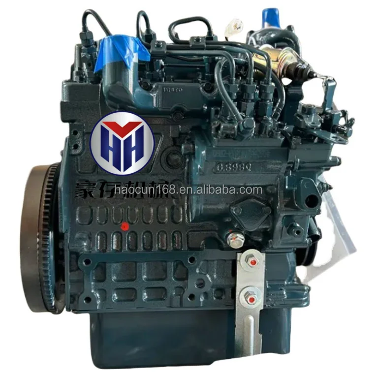 High quality Brand new original Kubota D902 diesel motor 1J015-10001 D902-EF81 engine 3200RPM 15.9 KW Engine assembly