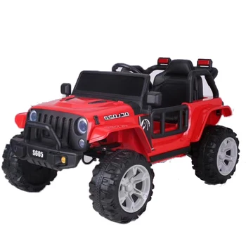 12V 4 Motors with 2.4G Remote Control Radio Kids Ride on Toys Car Battery Non License Plastic 3 Km/h 21/17KG