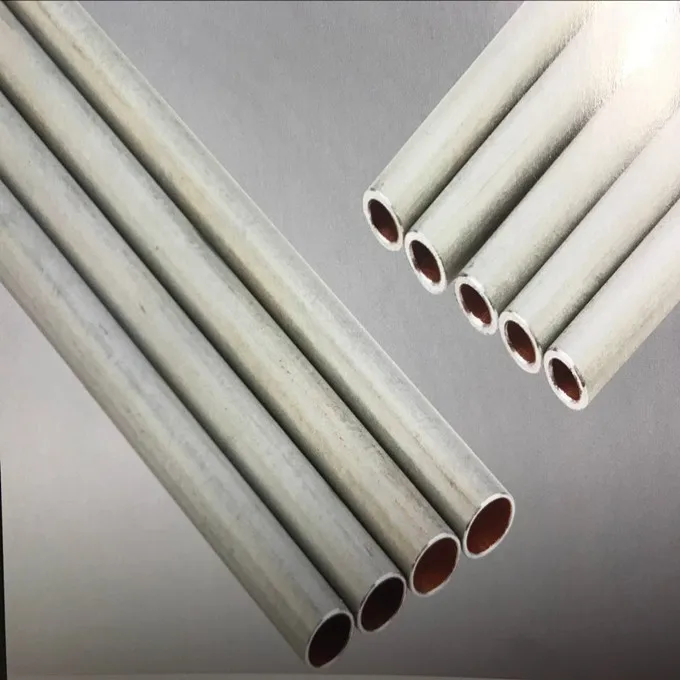 Высокое качество горячего погружения Galfan + Al богатая эпоксидная Двухстенная стальная труба водоросли Автомобильная Тормозная труба Автомобильная топливная труба